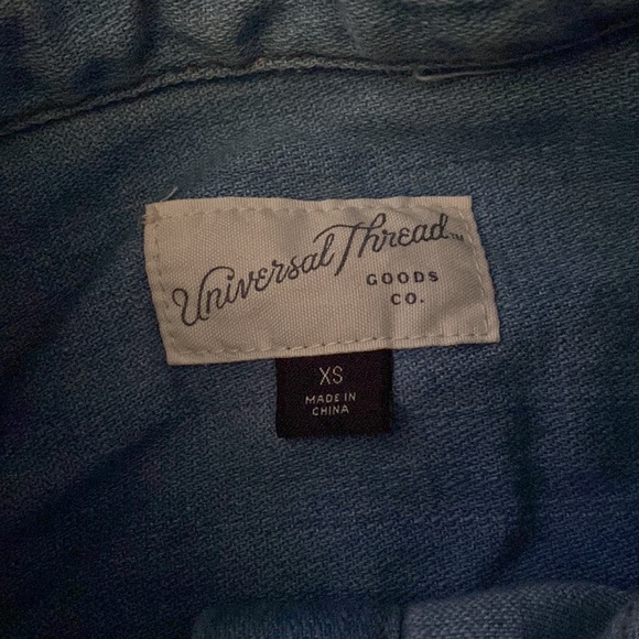 Long sleeve denim button down shirt - Picture 4 of 6